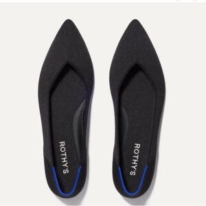 Rothy's Black and Blue Flats